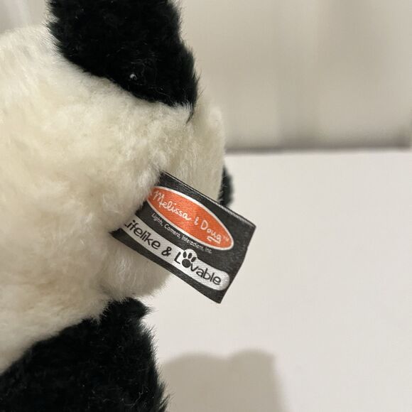 Melissa & Doug Lifelike Lovable Siamese Cat Tan Black Standing Hind Leg 8" Plush - Picture 7 of 9